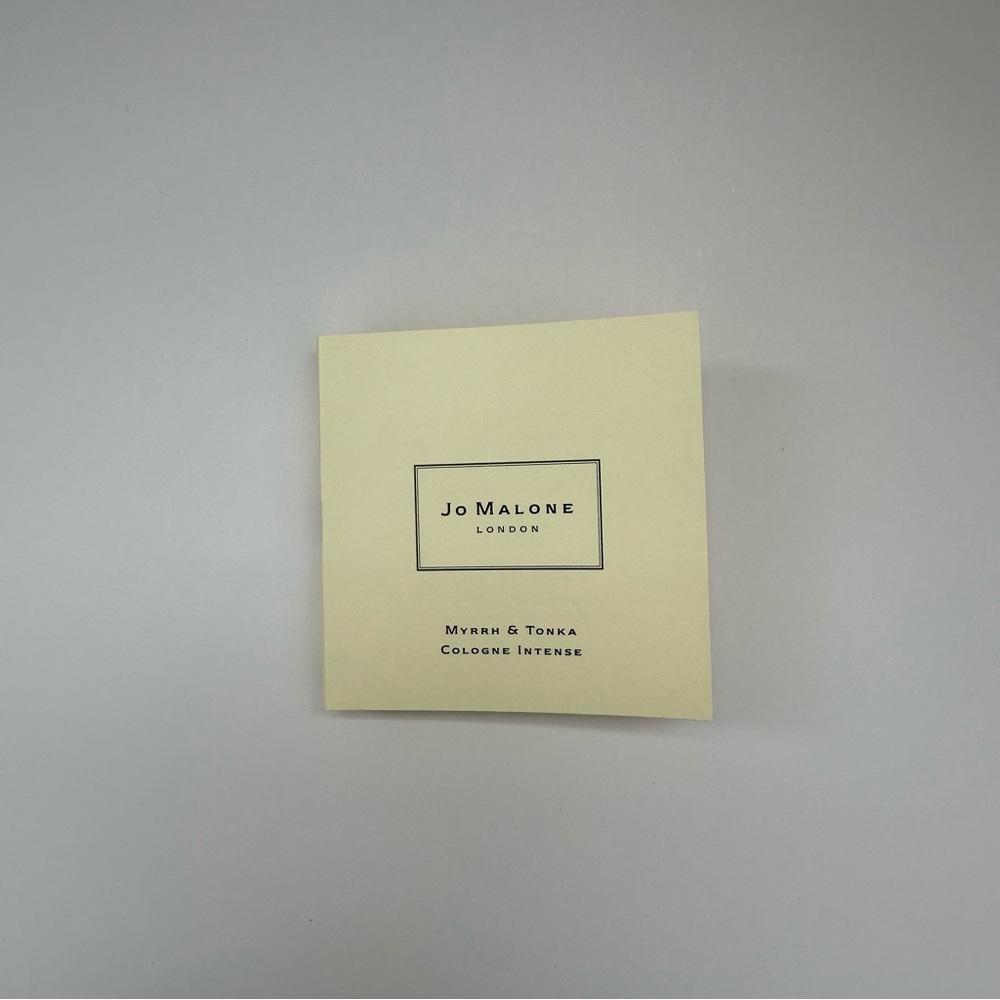 Jo Malone Myrrh & Tonka Cologne Intense Sample
